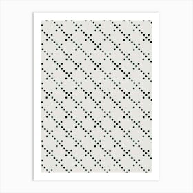 Dot Paisley Dishwater Art Print