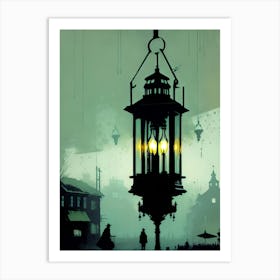 Street Lamp Art Print