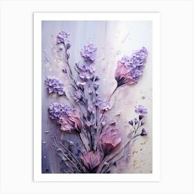 Lilac Flowers 2 Art Print