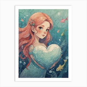 Mermaid 5 Art Print