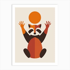 Raccoon 4 Art Print