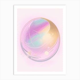 Sagittarius Gouache Space Art Print