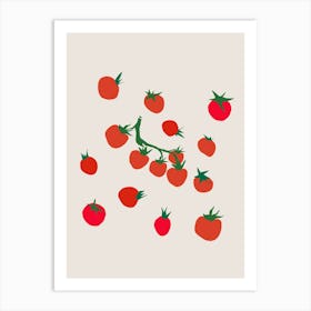 Tomatoes Kitchen Print Art Print
