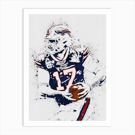 Josh Allen Art Print