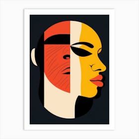 Portrait Of African Woman 17 Art Print