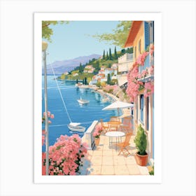 Fethiye Turkey 1 Illustration Art Print