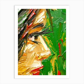 Portrait Of A Woman 186 Art Print