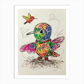 Hummingbird 21 Art Print