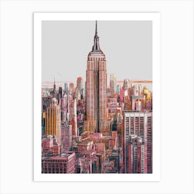 Empire State Building Art Print