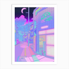 Nightwave Art Print