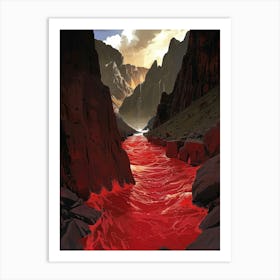 Red River Art Print