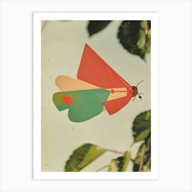 Paper Moth Art Print