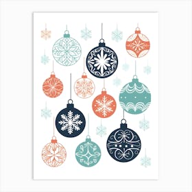 Winter Decor Art Print