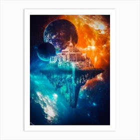 Castle Rock Floating Art Print