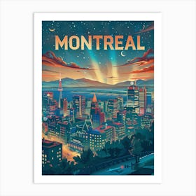 Montreal Canada Art Print