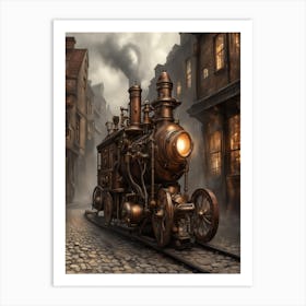 Locomotive Print Art Print