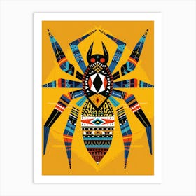 Aztec Spider 1 Art Print