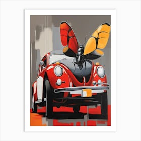 Beetle Art Print