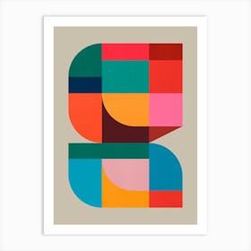 Modern and geometric 5 Art Print