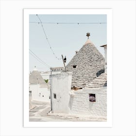 Traditional Trulli Houses In Puglia In Italy Art Print