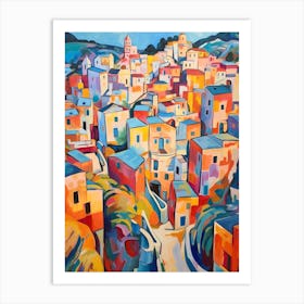 Matera Italy 1 Fauvist Painting Art Print