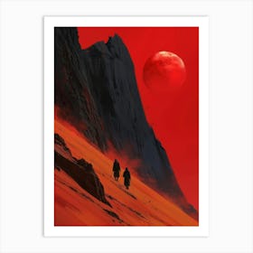 Red Planet 2 Art Print