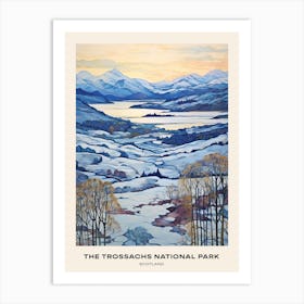 Loch Lomond And The Trossachs National Park Scotland 4 Poster Art Print