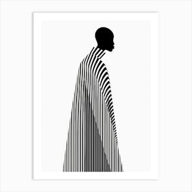 Silhouette Of A Woman 88 Art Print