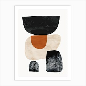 Tehran Stone Park Bauhaus Minimalist Art Print