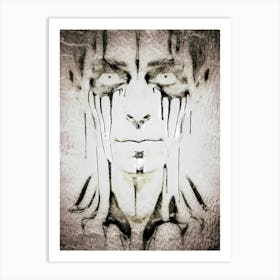 Tears of the Abyss: Digital Altered Photography Art Print