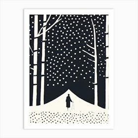 Walk In The Woods Art Print