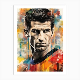 Luis Figo (3) Art Print