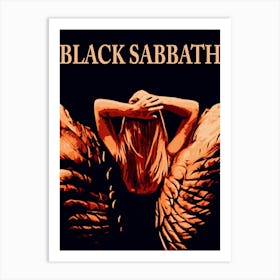 Black Sabbath 4 Art Print