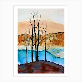 Dead Trees Art Print