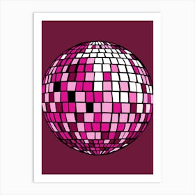 Disco Ball 53 Art Print