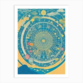 Chinese Zodiac Painting Art Print