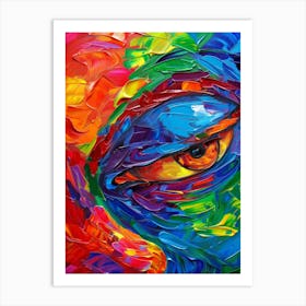 Eye Of The Tiger 4 Art Print