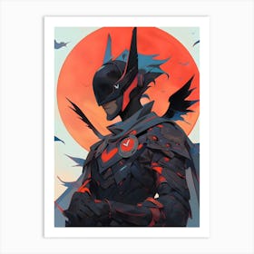 Batman Anime 1 Art Print