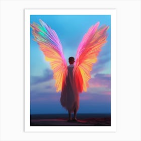 "Bright Wings" Art Print