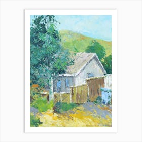 The House Art Print