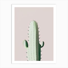 Nopal Cactus Simplicity 1 Art Print