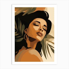 Portrait Of A Woman 52 Art Print