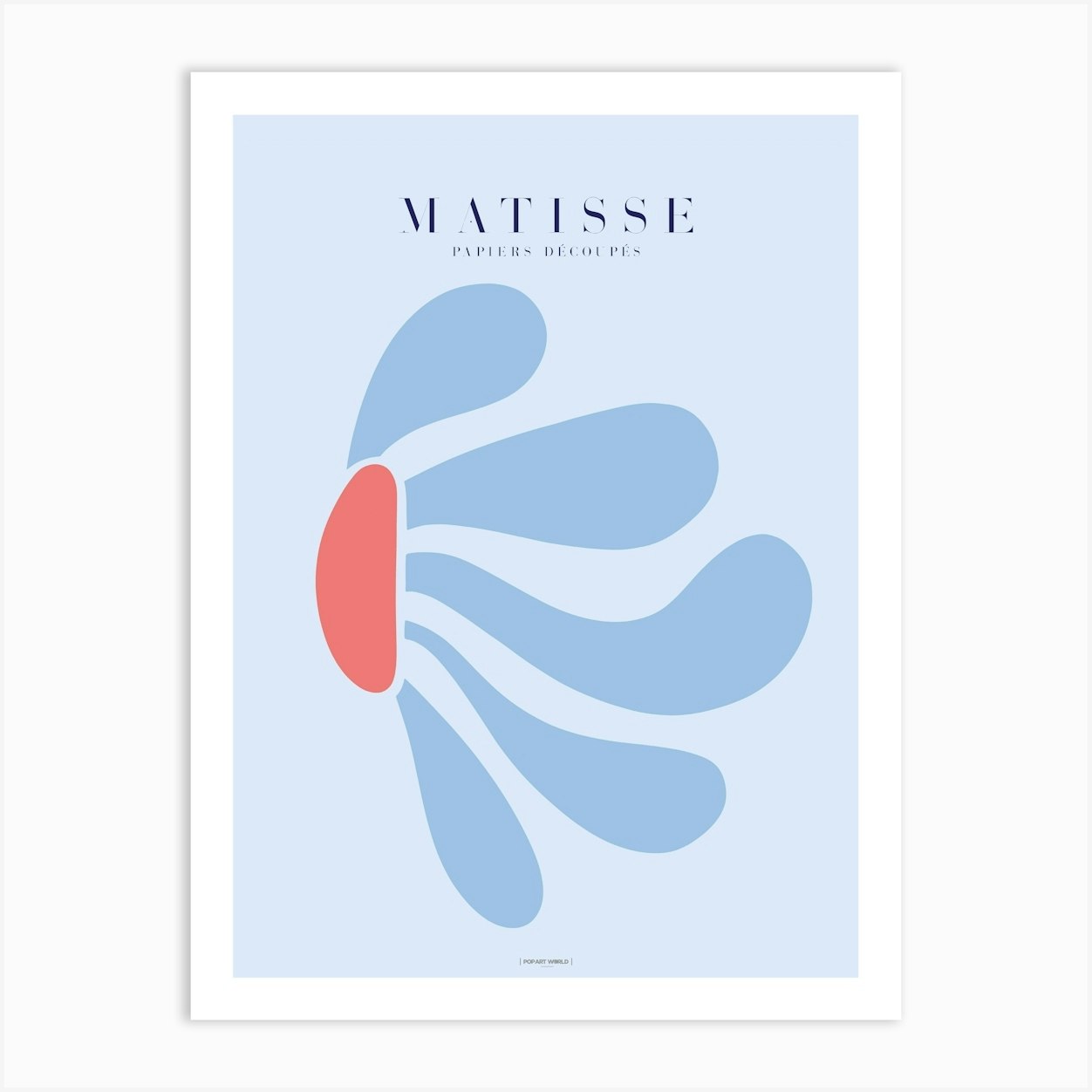 Matisse Triptych 55 Left | Pop Art World 2025 Art Print by POP ART WORLD