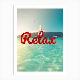 Relax Art Print