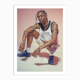 Travis Body Art Print