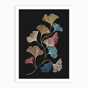 Ginkgo Leaves 36 Art Print