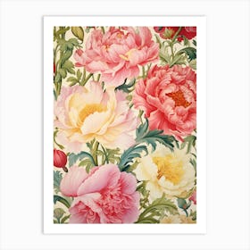 Peonies 12 Art Print