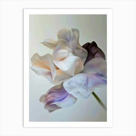 Modern Tulip flower Art Print