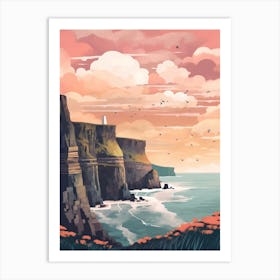 The Cliffs Of Moher Ireland Art Print