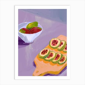 Figs art Art Print